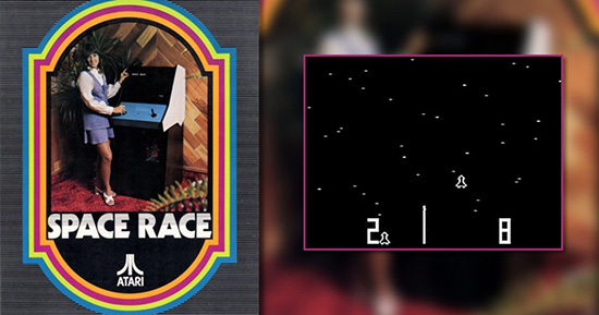 space race atari flyer gameplay