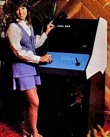 space race atari 1973