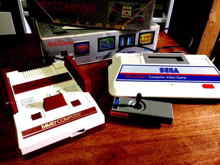 video games 1983 sega nintendo