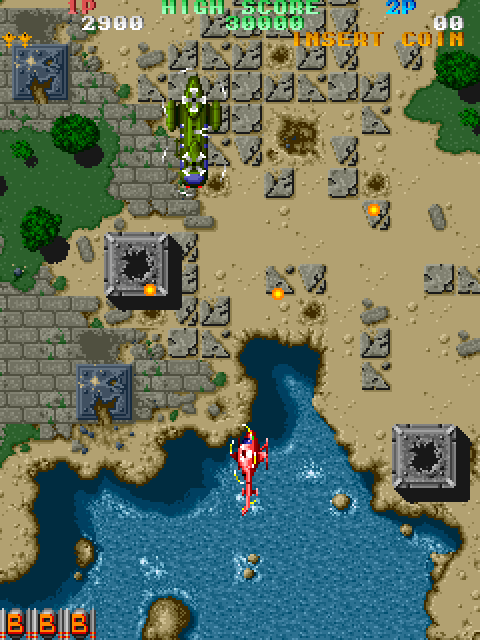 twin cobra gameplay